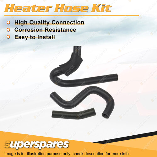 Superspares Heater Hose Set for Suzuki Jimny 1.3L 16V DOHC MPFI M13A 2000-ON