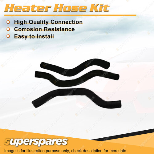 Heater Hose Set for Toyota Landcruiser FZJ105R 4.5L without Rear Heater