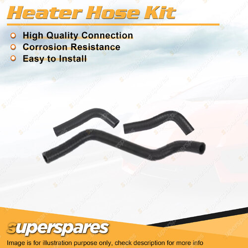 Heater Hose Set for Toyota Hiace LH103R LH113R 2.8L 8V SOHC Diesel 3L