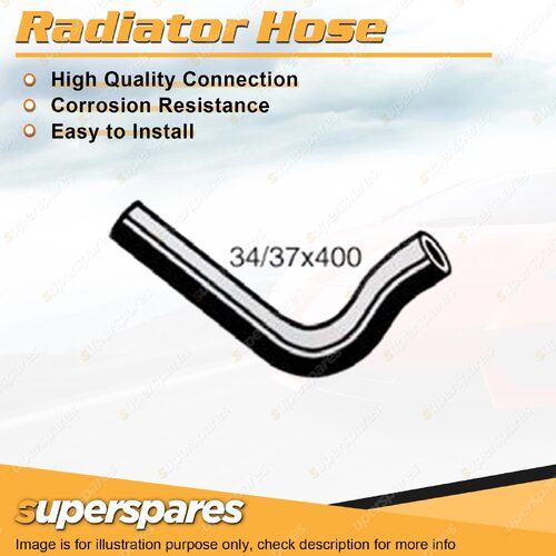 Lower Radiator Hose 34/37 x 400mm for Toyota Celica RA 23 28 40 Cressida RX30R