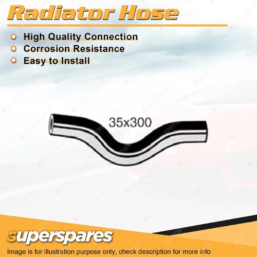 1 x Upper Radiator Hose 35 x 300mm for Mazda 121 VC MA 1.8L 2.0L 8V 1976-1980