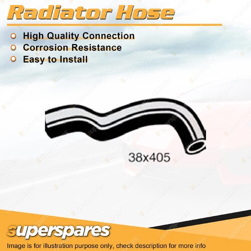 Upper Radiator Hose 38 x 405mm for Ford Falcon S ute XC XD XE XF Cortina TE TF