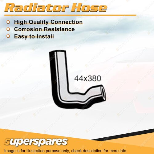 Lower Radiator Hose 44mm x 380mm for Chrysler Valiant CM Charger CL 4.0L 4.3L