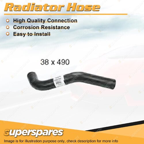 Upper Radiator Hose 38 x 490mm for Holden Commodore VB VC VH VK Berlina Calais