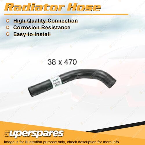 Lower Radiator Hose 38 x 470mm for Holden Commodore VB VC VK VH Berlina Calais