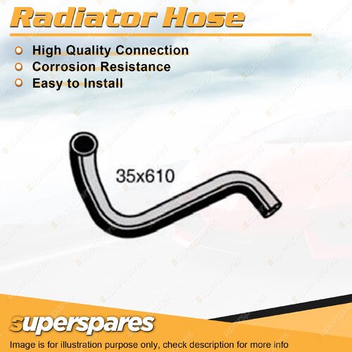 Lower Radiator Hose 35 x 610mm for Nissan 260Z S30 2.6L 6 cyl SOHC 12V 75-78