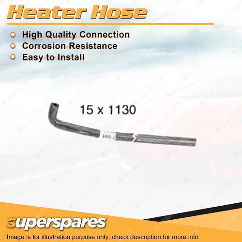 Heater Hose 15 x 1130mm for Holden Commodore VB 4.2L 5.0L 11/1978-03/1980 RHS