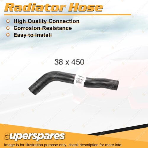 Upper Radiator Hose 38mm x 450mm for Ford Fairmont XD XE XF Fairlane ZJ ZK ZL