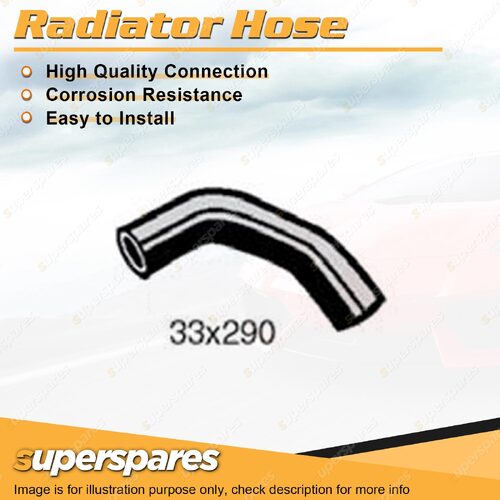 Lower Radiator Hose 33 x 290mm for Ford Telstar AR AS TX5 FE 2.0L 4 cyl 83-87