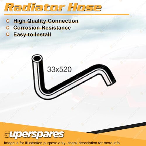 1 x Lower Radiator Hose 33 x 520mm for Mitsubishi Sigma GJ GK GN 2.0L 2.6L 8V