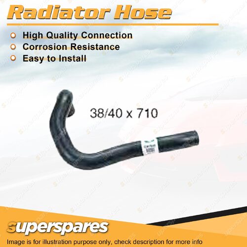 1 x Lower Radiator Hose 38/40 x 710mm for Holden Commodore VL Berlina Calais