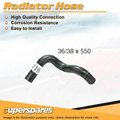 Lower Radiator Hose 36/38 x 550mm for Holden Berlina VL VN VP VR VS Calais VL VN