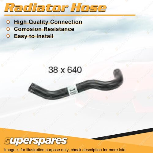 Lower Radiator Hose 38 x 640mm for Holden Berlina VN VP VR Calais VP VR Caprice