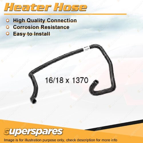 Heater Hose 16/18mm x 1370mm for HSV Maloo VG VR Grange VS GTS VP VS Senator