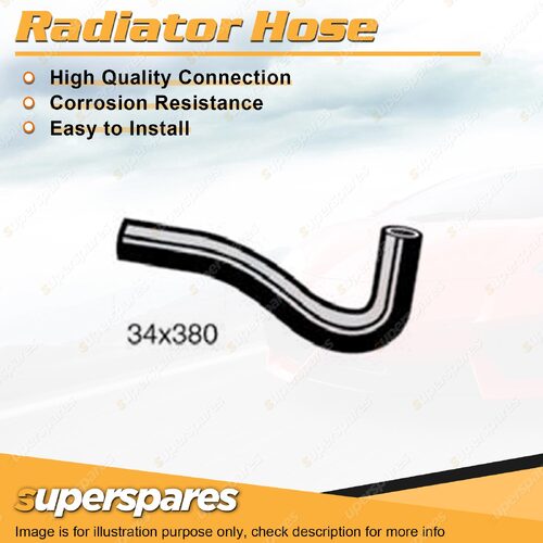 Upper Radiator Hose 34 x 380mm for Ford Telstar AT AV 1.8L 2.0L 2.2L 1986-1994