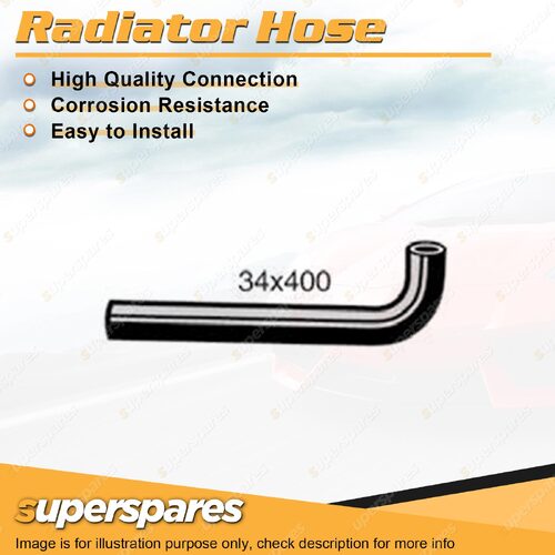 Upper Radiator Hose 34 x 400mm for Mitsubishi L300 Express PK Express SF SG SJ