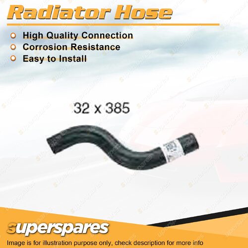 Upper Radiator Hose 32 x 385mm for Mitsubishi Magna TR TS 4G54 2.6L 1991-1997