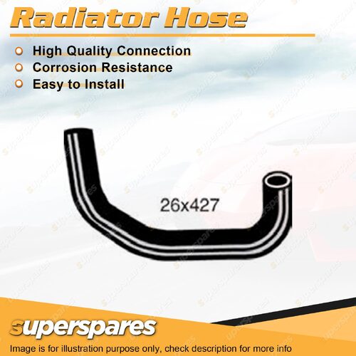 Lower Radiator Hose 26mm x 427mm for Ford Festiva WA WB 1.3L 1991-1996 Manual