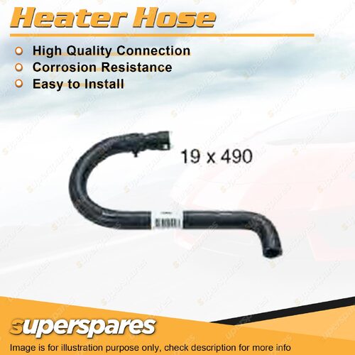 1 x Heater Hose 19 x 490mm for Ford Falcon AU VCT EF EL LTD AU1 2 3 VCT DF DL