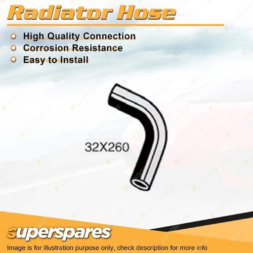 1 x Lower Radiator Hose 32 x 260mm for Ford Telstar AX AY KL 2.5L V6 DOHC 24V