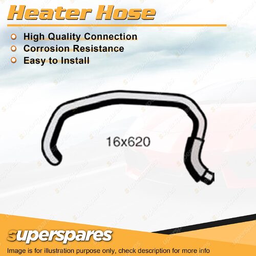 Heater Hose 16mm x 620mm for Holden Apollo JM JP 3VZ-FE 3.0L 1993-1997 Outlet