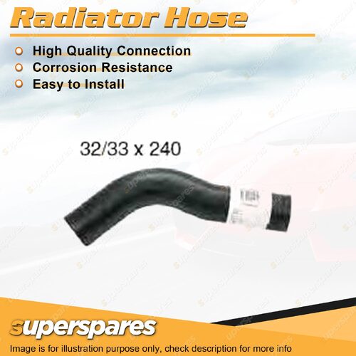 Upper Radiator Hose 240mm for Toyota Hilux 4 Runner LN130R LN100R LN105R LN106R