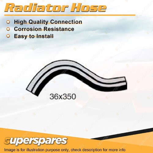 Lower Radiator Hose 36mm x 350mm for Toyota Tarago TCR10R TCR11R TCR21R 2.4L