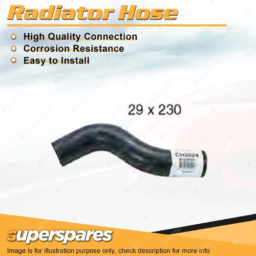 1 x Upper Radiator Hose 29mm x 230mm for Toyota Corolla AE101R Sprinter AE101R