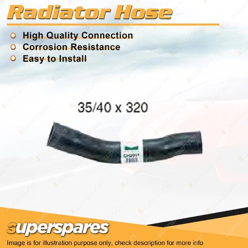 Lower Radiator Hose 35/40 x 320mm for Toyota Landcruiser HDJ80R HDJ81R HZJ80R