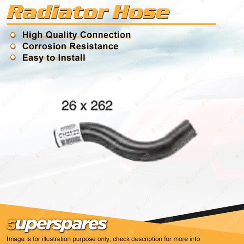 Upper Radiator Hose 26 x 262mm for Honda Civic EG4 VEi VTi 1.5L 1.6L 16V 93-97