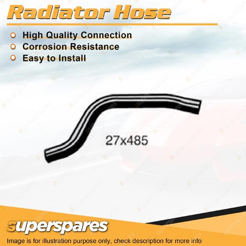 Upper Radiator Hose 27mm x 485mm for Hyundai Excel X2 1.5L 4 cyl SOHC 8V EFI