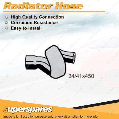 Upper Radiator Hose 34/41 x 450mm for Holden Astra TR 1.4L 1.6L 1994-1999 AC