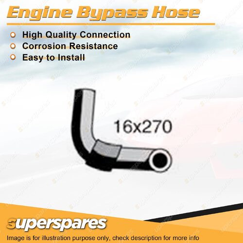 Engine Bypass Hose 270mm for Toyota Camry SXV20R RAV 4 SXA11 SXA15 SXA16 MarkII