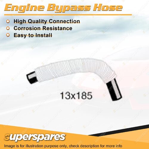 Engine Bypass Hose 13 x 185mm for Toyota Camry SXV20R Mark II 2.2L 1996-2002