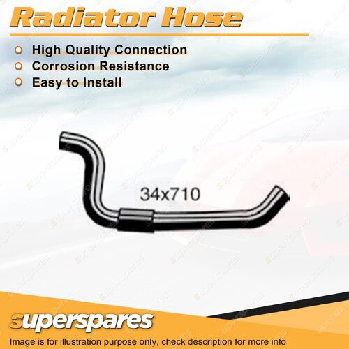 1 x Upper Radiator Hose 34mm x 710mm for Nissan Maxima A31 J30 3.0L 1988-1994