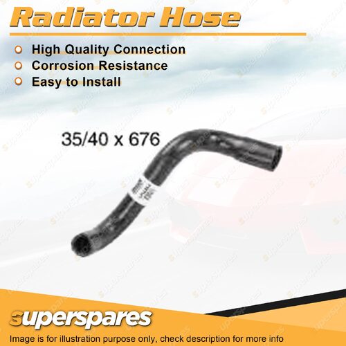 Lower Radiator Hose 35/40 x 676mm for Holden Commodore VT Berlina VT Calais VT