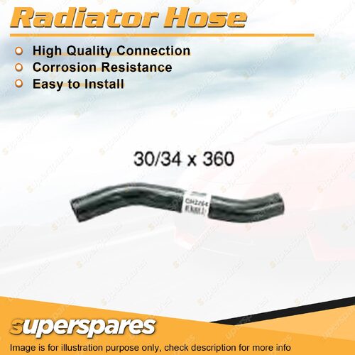 Upper Radiator Hose 30/34 x 360mm for HSV XU6 VT VX Grange WH L67 3.8L 1998-2002