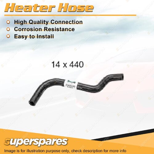 Upper Heater Hose 14 x 440mm for Holden Berlina VT VY Calais VT VX Crewman VYII