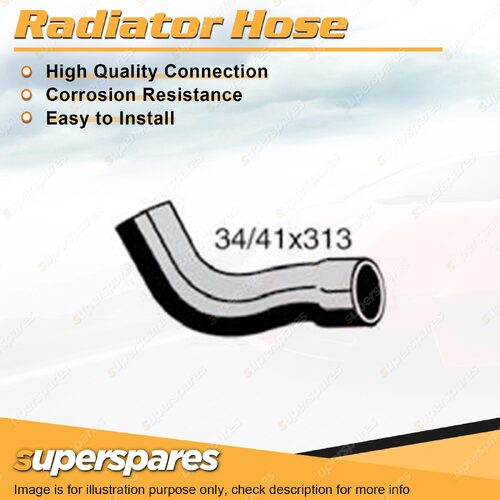 1 x Lower Radiator Hose 34/41 x 313mm for Nissan Patrol GU 2.8L 6 cyl OHC 12V