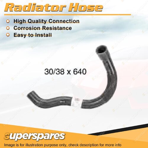 Upper Radiator Hose 30/38mm x 640mm for Jeep Cherokee XJ 4.0L 6 cyl 1994-1999