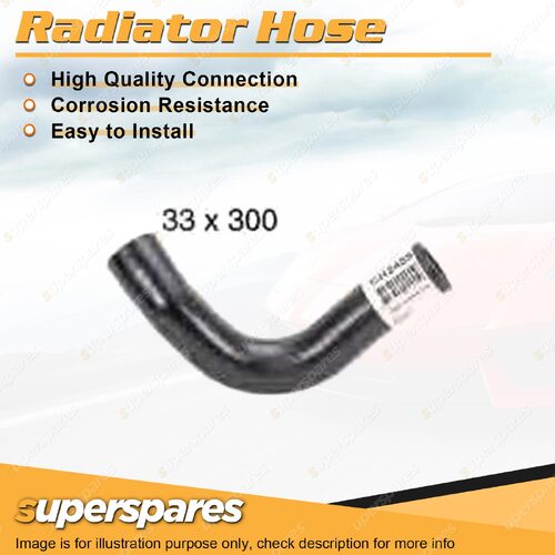 1 x Upper Radiator Hose 33 x 300mm for Mitsubishi Pajero NJ NK 3.5L 1993-1997