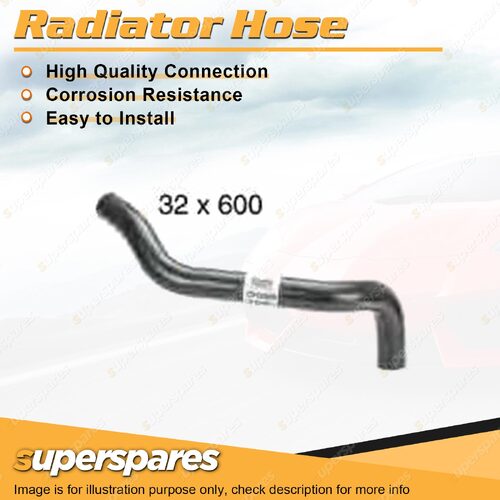 Superspares Lower Radiator Hose 32mm x 600mm for Hyundai Accent Excel X3 1.5L