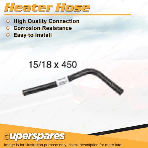 Lower Heater Hose 15/18 x 450mm for Holden Adventra VY Berlina Calais VT VX VY