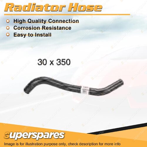 1 x Lower Radiator Hose 30mm x 350mm for Hyundai Lantra J2 1.8L 2.0L 1995-2000