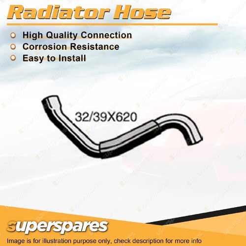 1 x Lower Radiator Hose 32/39 x 550mm for Holden Commodore VR 5.0L V8 OHV 16V