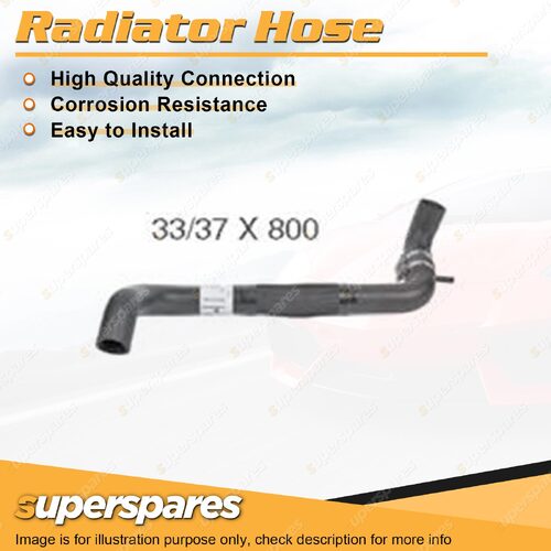 Upper Radiator Hose 33/37mm x 800mm for Ford Fairmont Falcon Fairlane AU TL50