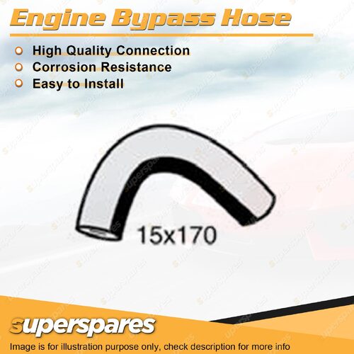 Engine Bypass Hose 15mm x 170mm for Subaru Impreza GC GD GF GG WRX GF Manual