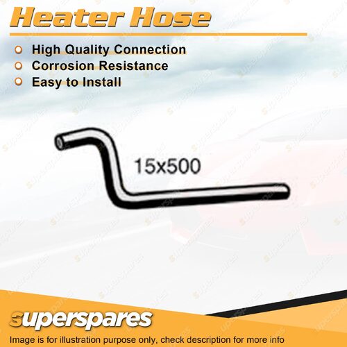 Heater Hose 15 x 500mm for Subaru Impreza GC GF GD GG GM WRX STI Forester SF5