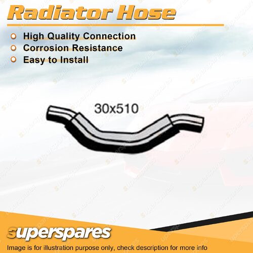 1 x Upper Radiator Hose 30mm x 510mm for Toyota Celica ST163R ST184R 2.0L 2.2L