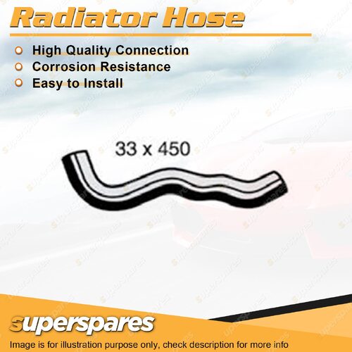 Lower Radiator Hose 33 x 450mm for Mitsubishi Lancer CG CH 2.0L 4G94 2002-2005